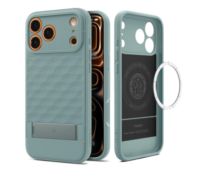 Etui ochronne do smartfonów Spigen Parallax S MagSafe do iPhone 18 Pro/17 Pro (sage green)